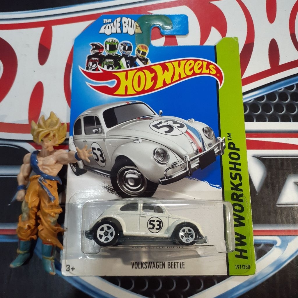 Hot Wheels Volkswagen Beetle herbie the love bug HW Workshop