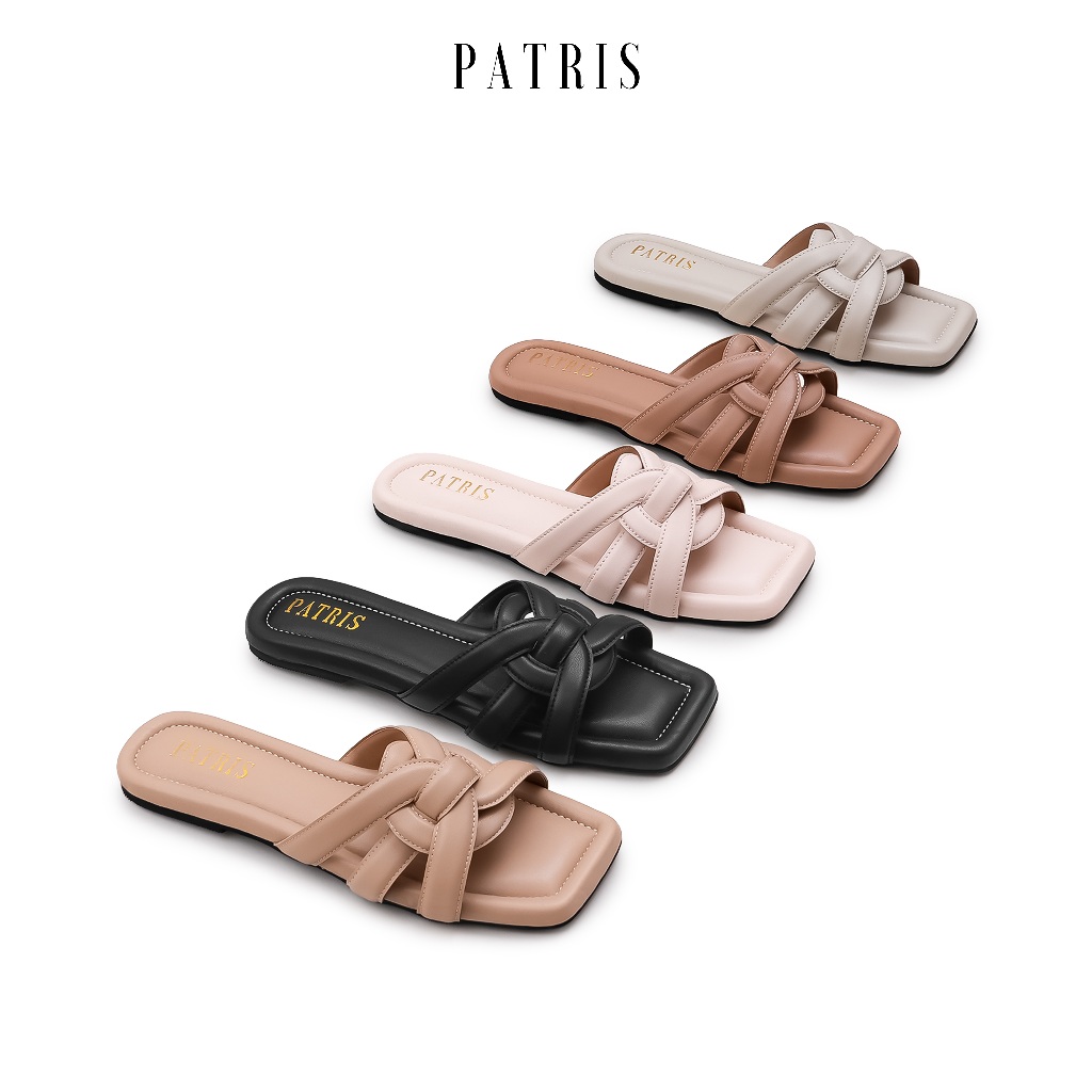 PATRIS Libby Sandal Wanita Flat / Teplek