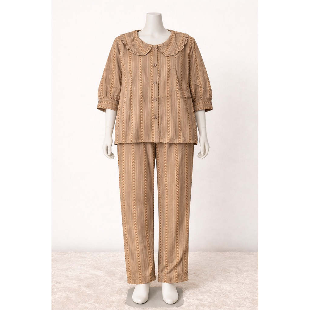 STELAN SIE LIE CP LENGAN 3/4 | BAJU TIDUR | PIYAMA | COD