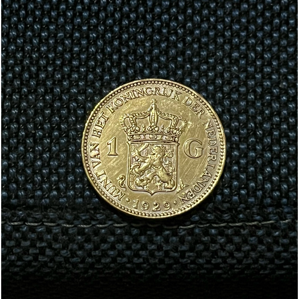 KOIN WILHELMINA KONINGIN DER NEDERLANDEN 1929