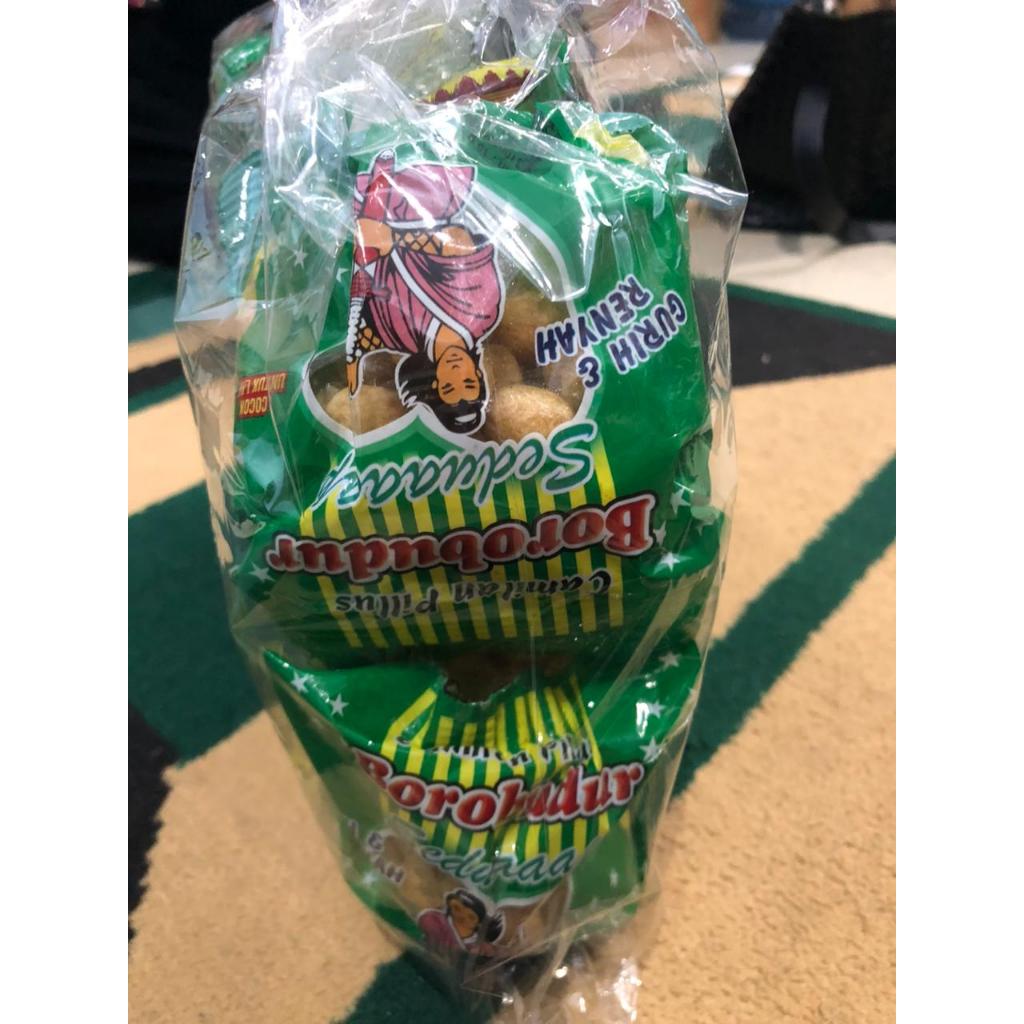 pilus borobudur snack isi 20pcs/pack
