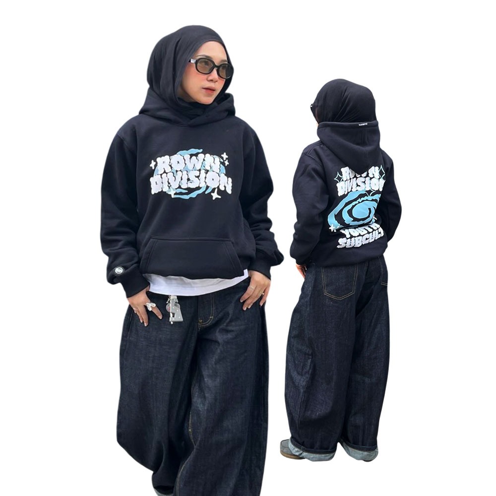 Rown Division Hoodie || Millison Black