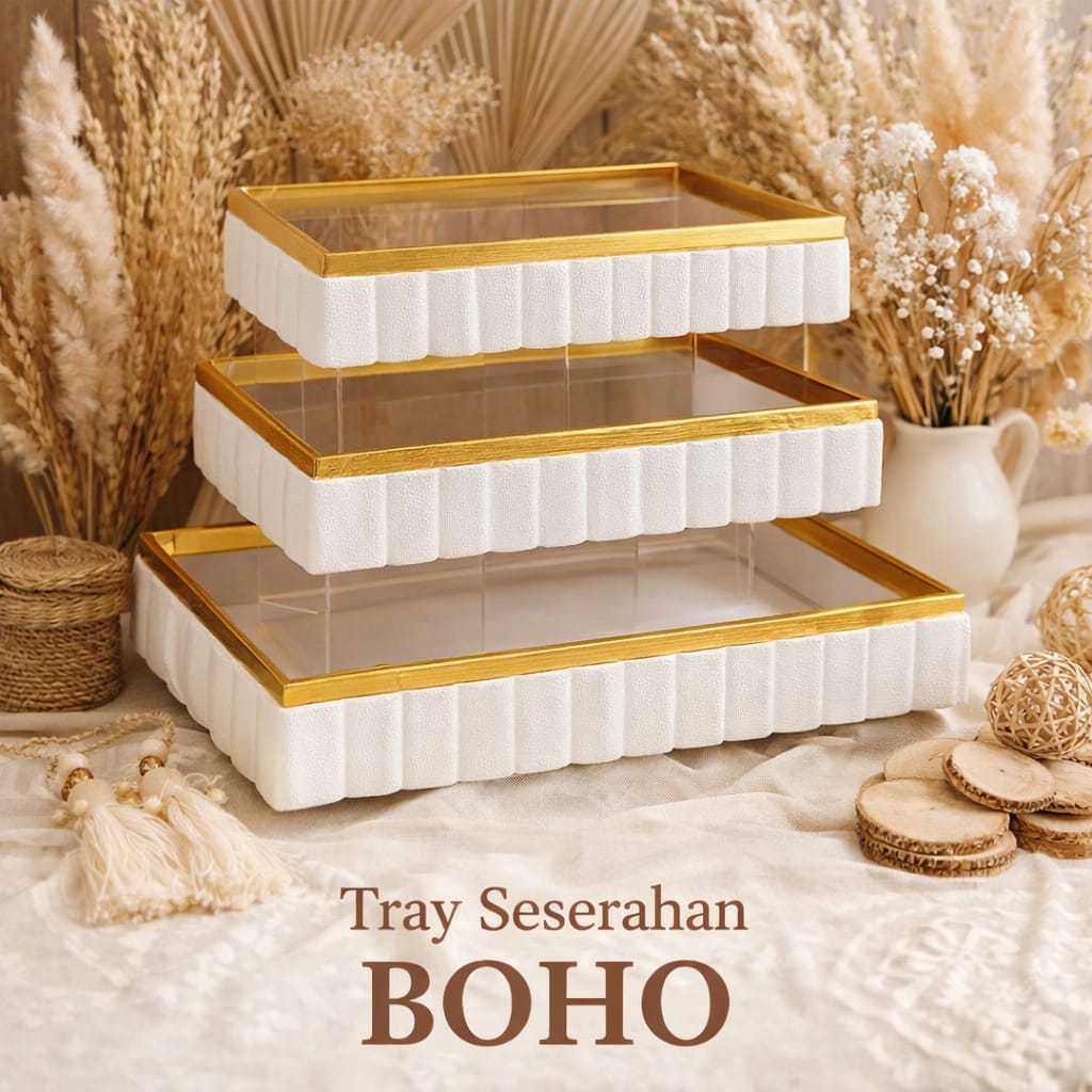 Seserahan Hantaran Boho Kayu Pernikahan