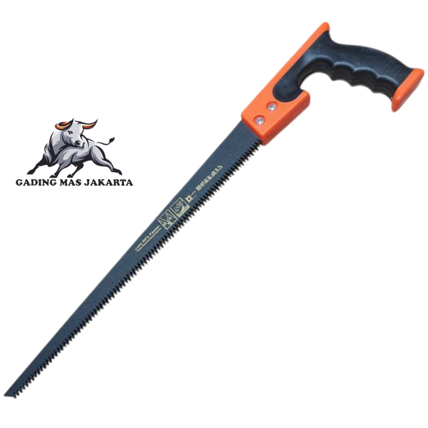 Gergaji Runcing Lancip Teflon Potong Kayu Triplek Kikir Mesin 14" Inch Gergaji Kopi Pemotong Ranting