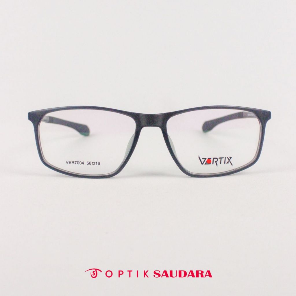 Optik Saudara - Frame Vertix - Kacamata Pria Model Kotak Sporty Elegant F VER PL7004 C6 56