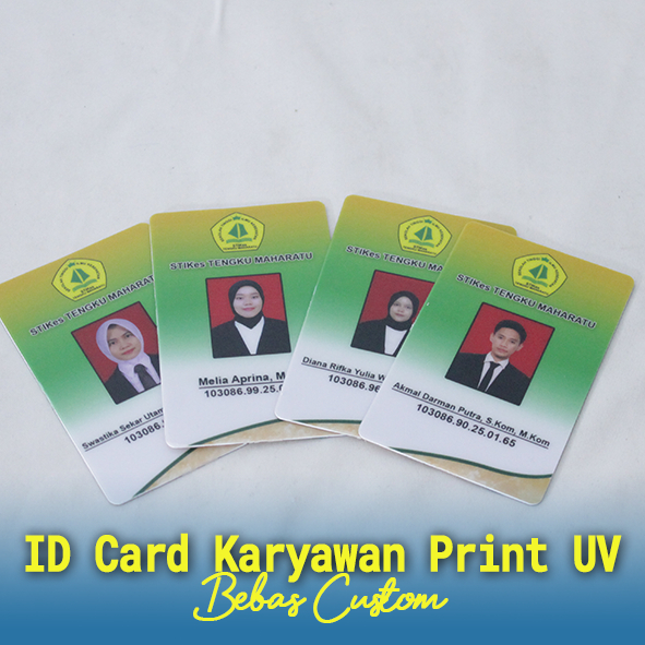 Cetak ID Card Print UV, ID Card Print UV Warna Lebih Tajam dan Presisi, ID Card Print UV Premium Pek