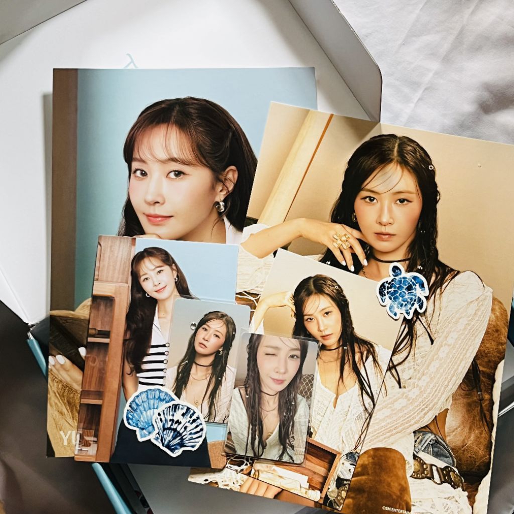 [set] season greeting girls' generation 2026 yuri set photocard pc postcard snsd