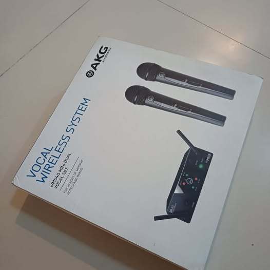 2 MIC WIRELESS AKG WMS40 WMS 40 Mini