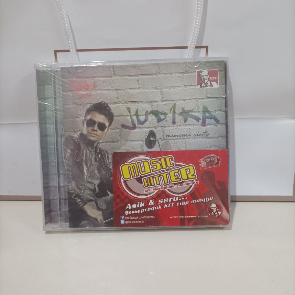 kaset CD original Judika - mencari cinta