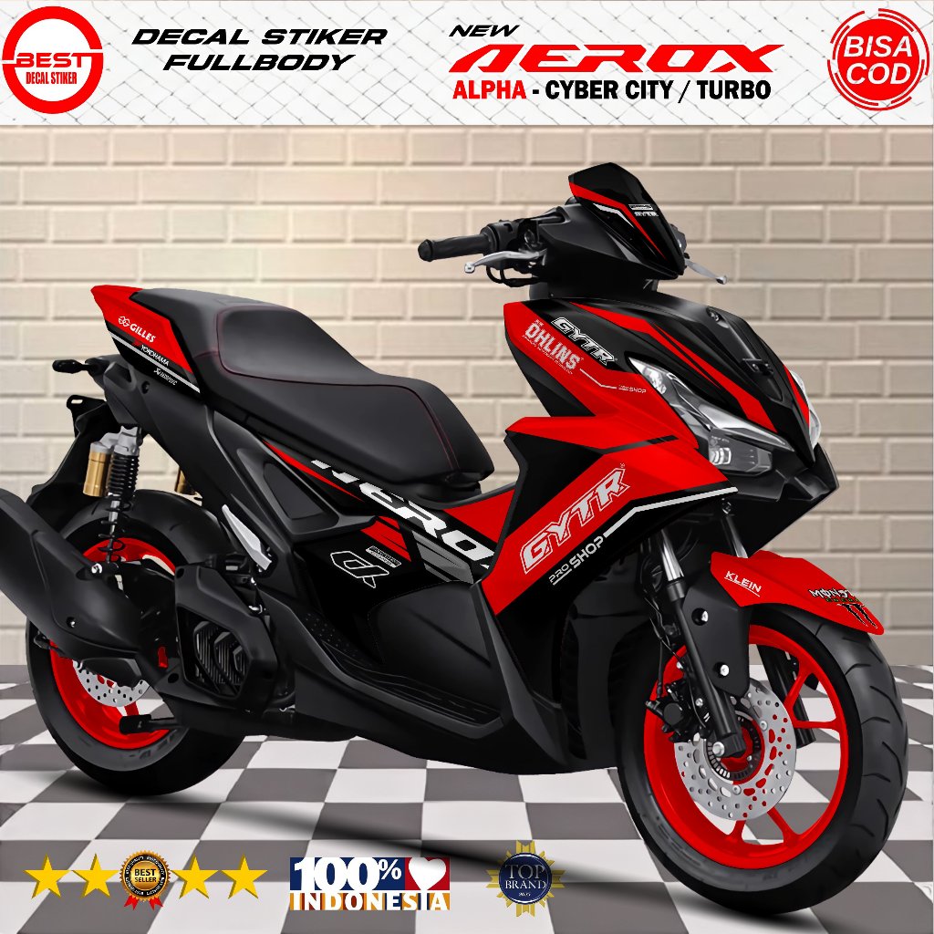 Decal Aerox Alpha-Turbo Fullbody Ducati Racing