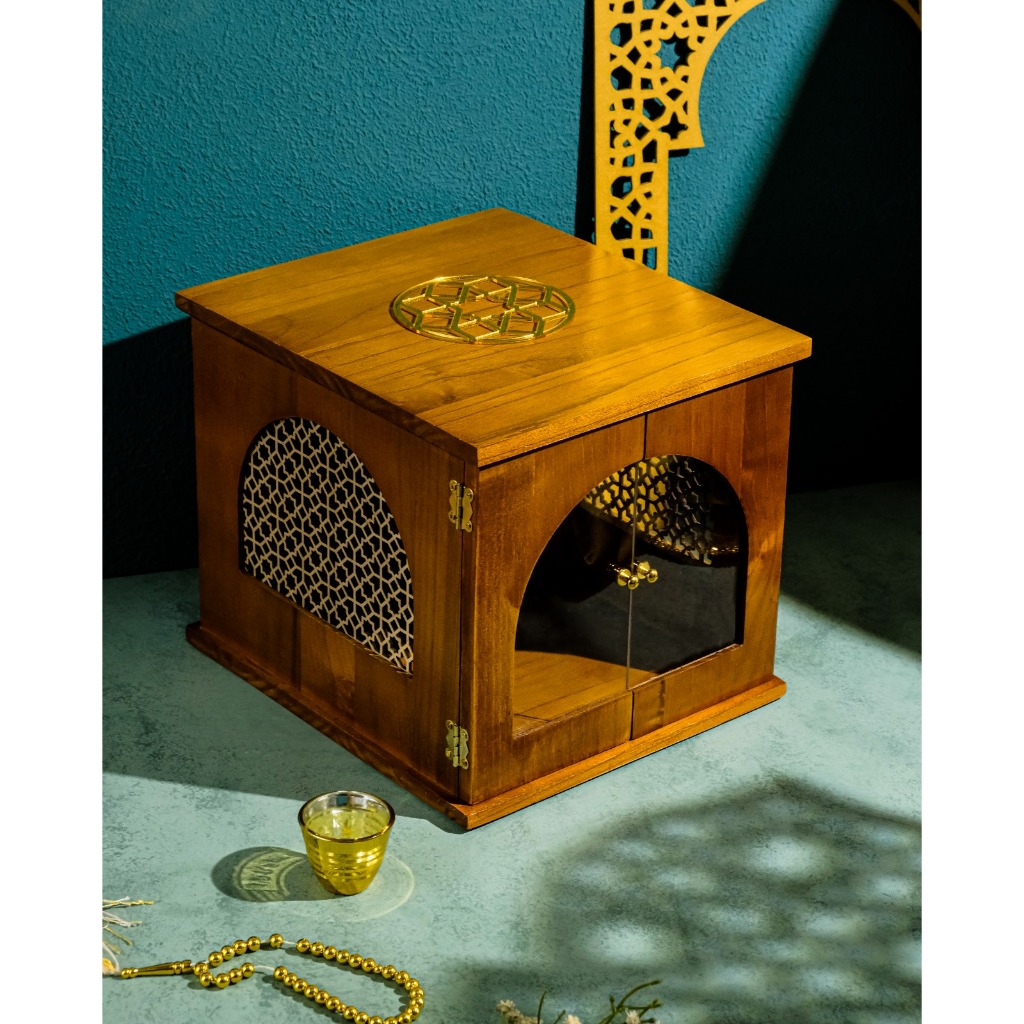 Wooden Box / Box Kayu Packaging Hampers Lebaran - Barakah Box