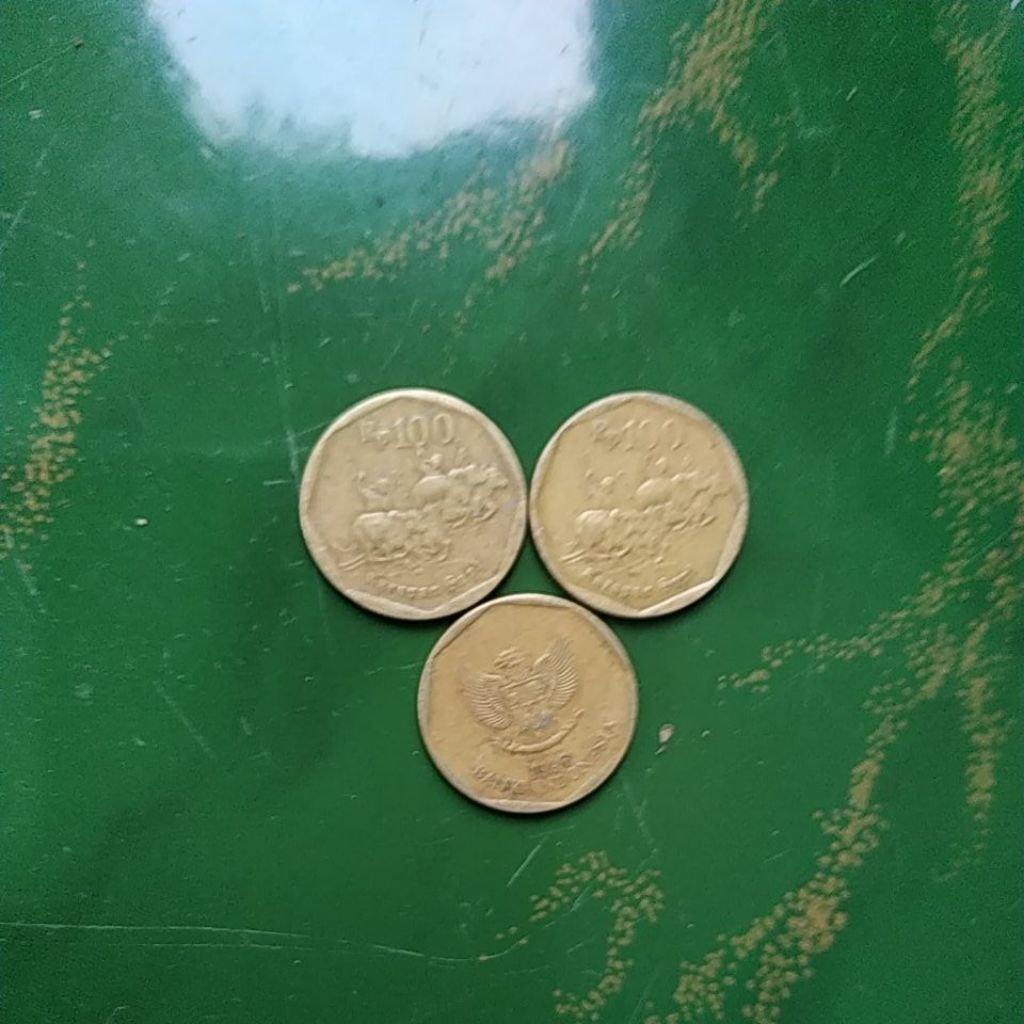 koin 100perak 1995