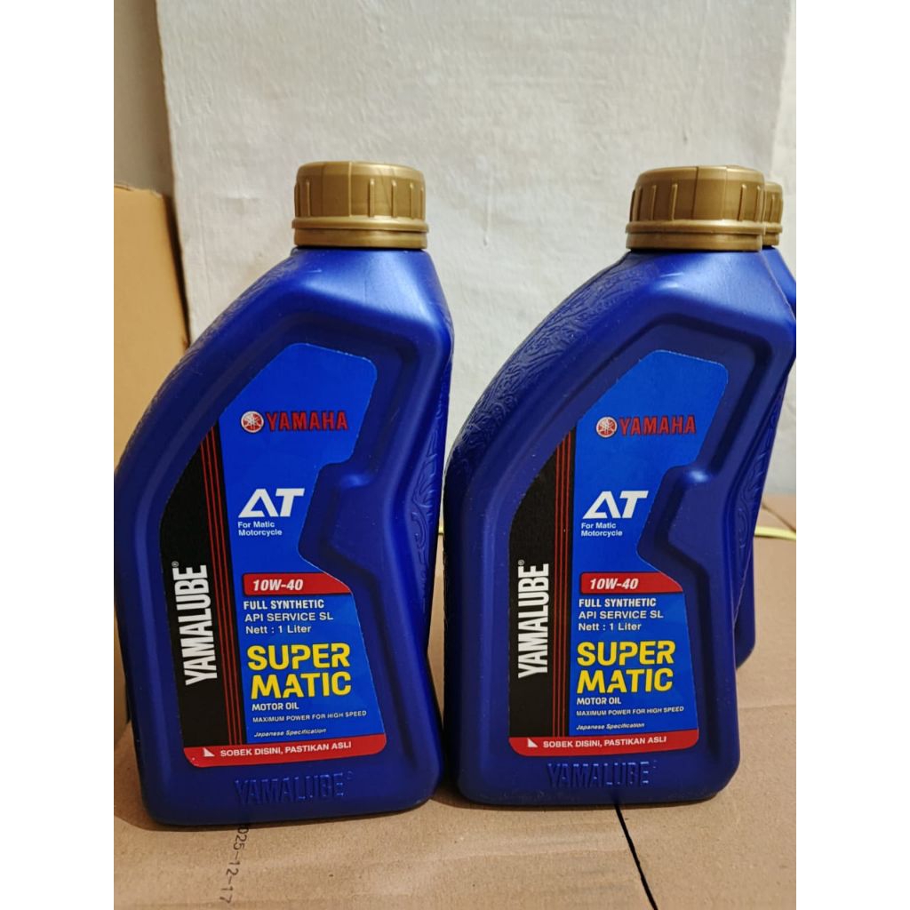 Oli motor matic YAMALUBE super matic 1 liter 10w 40 full synthetic