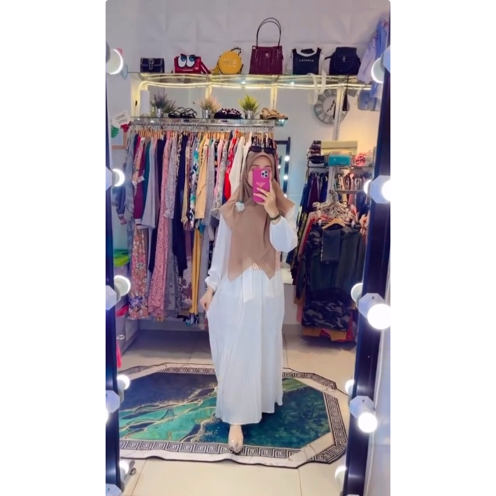 Dress | Gamis Knit Rompi Nyatu