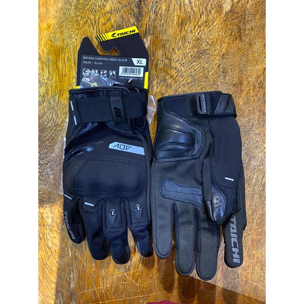 Gloves Taichi RST-454 Compass Mesh Gloves Sarung tangan RS Taichi RST 454 Protector Touring Safety