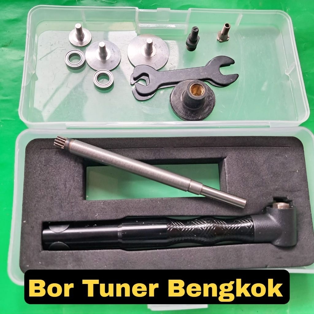 Satu Set Paket Bor Tuner Bengkok