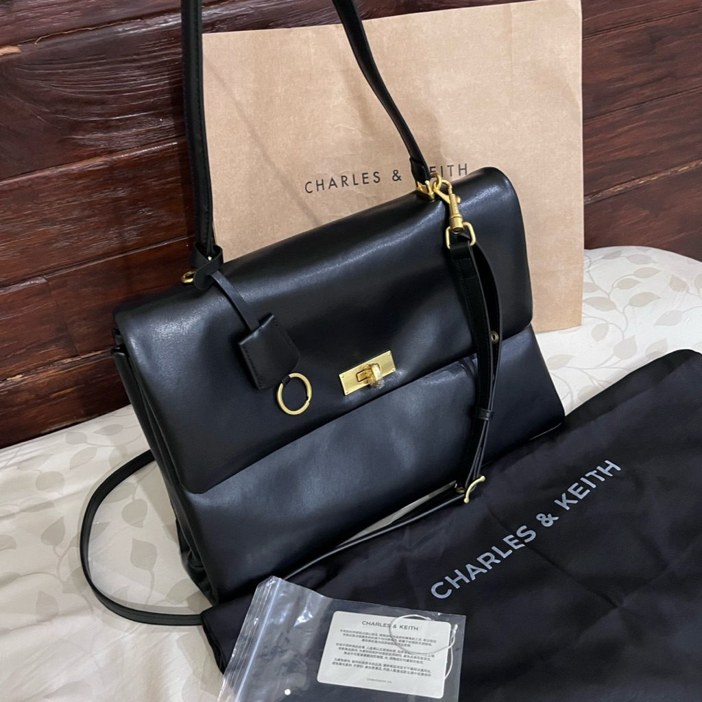 Ck gie clothing bag tas charles n keith