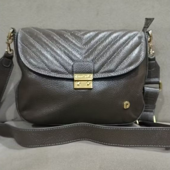 TAS SELEMPANG PAPILLON SEKEN WARNA ABUTUA SEKEN LIKE NEW