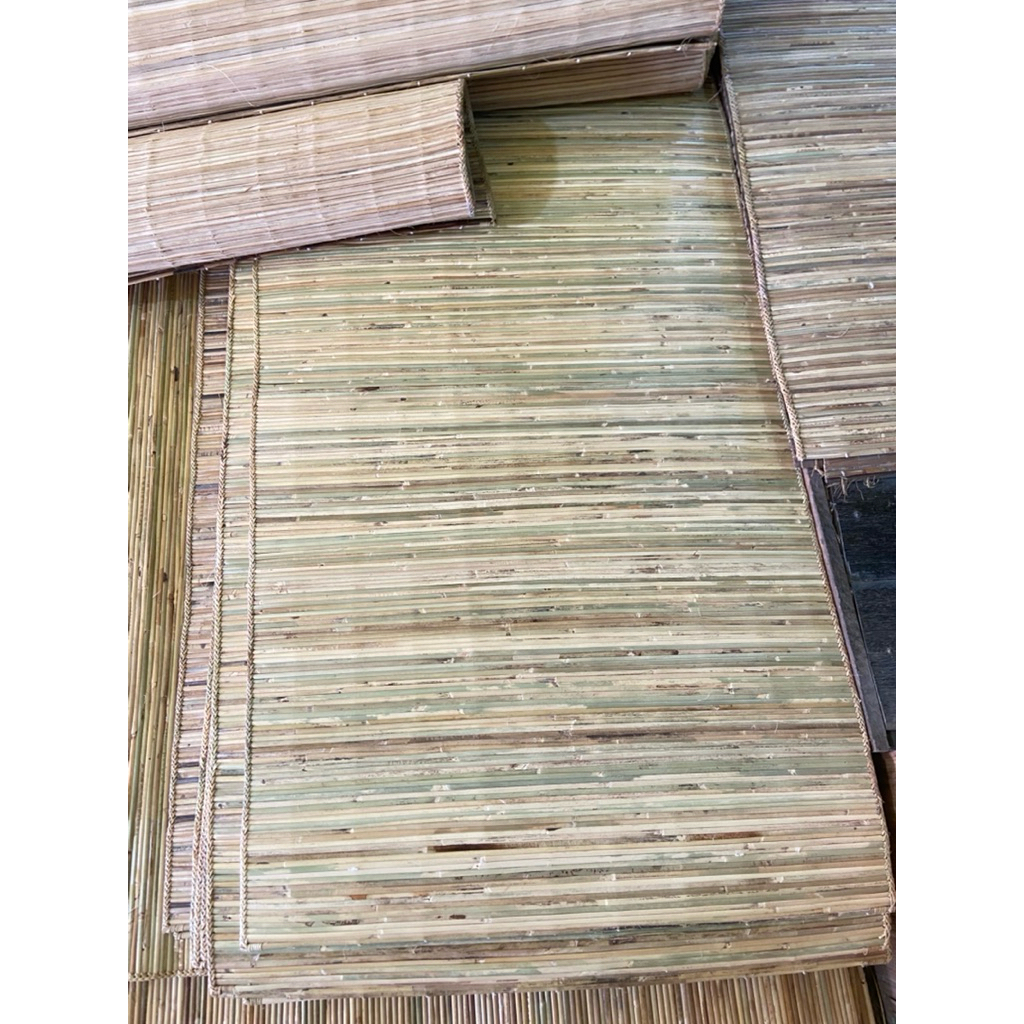 Tikar lampit rotan handmade asli kalimantan bukan buatan pabrik