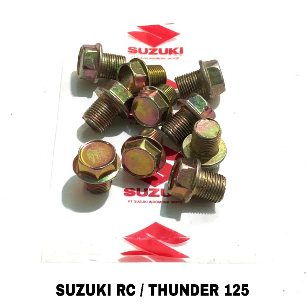 Baut Tap Oli Suzuki RC Thunder 125 Drat Halus