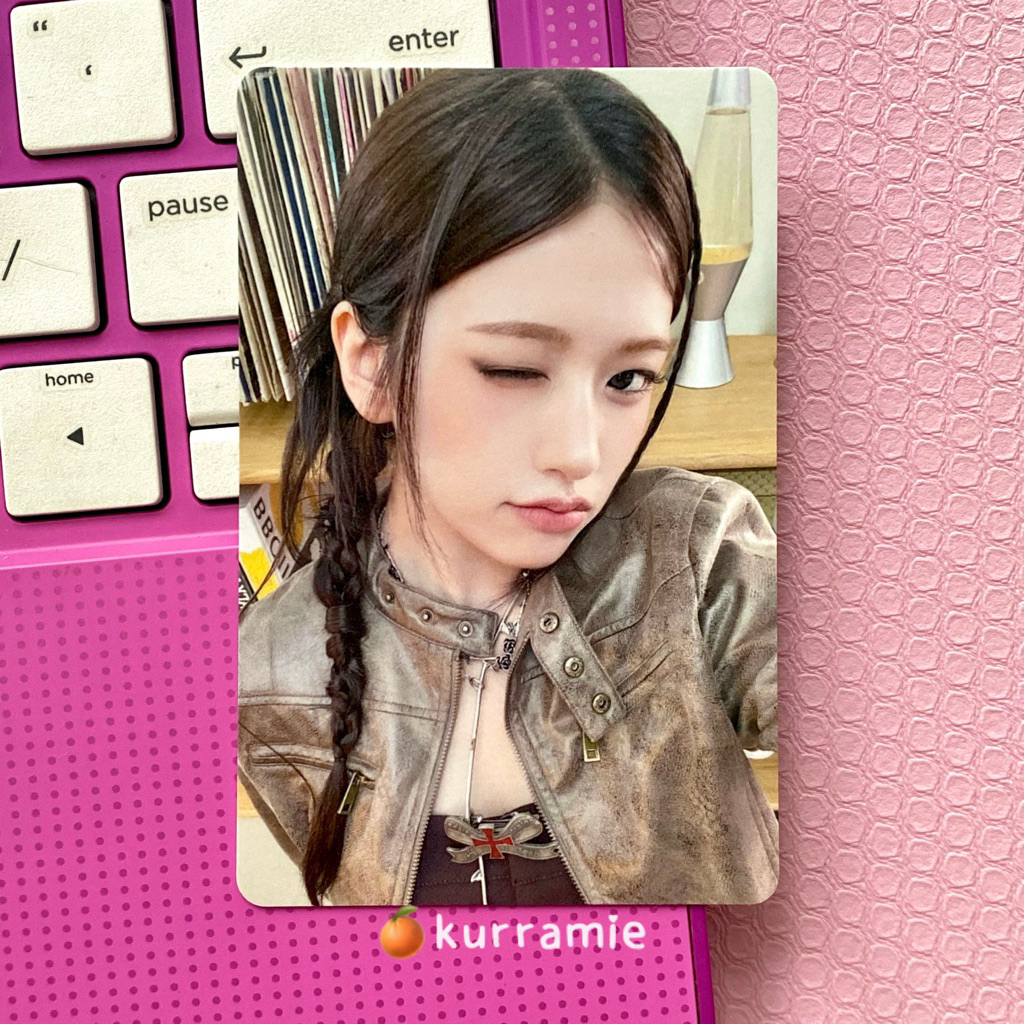 (clearance sell) pc yujin ive photocard era be alright pob allshop lucky draw poca yujin kepang wink