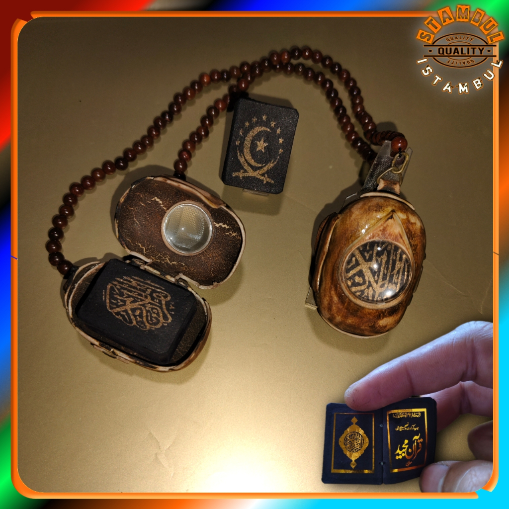 (BISA COD) AL Qur'an Istanbul tinta emas krts hitam model pingul