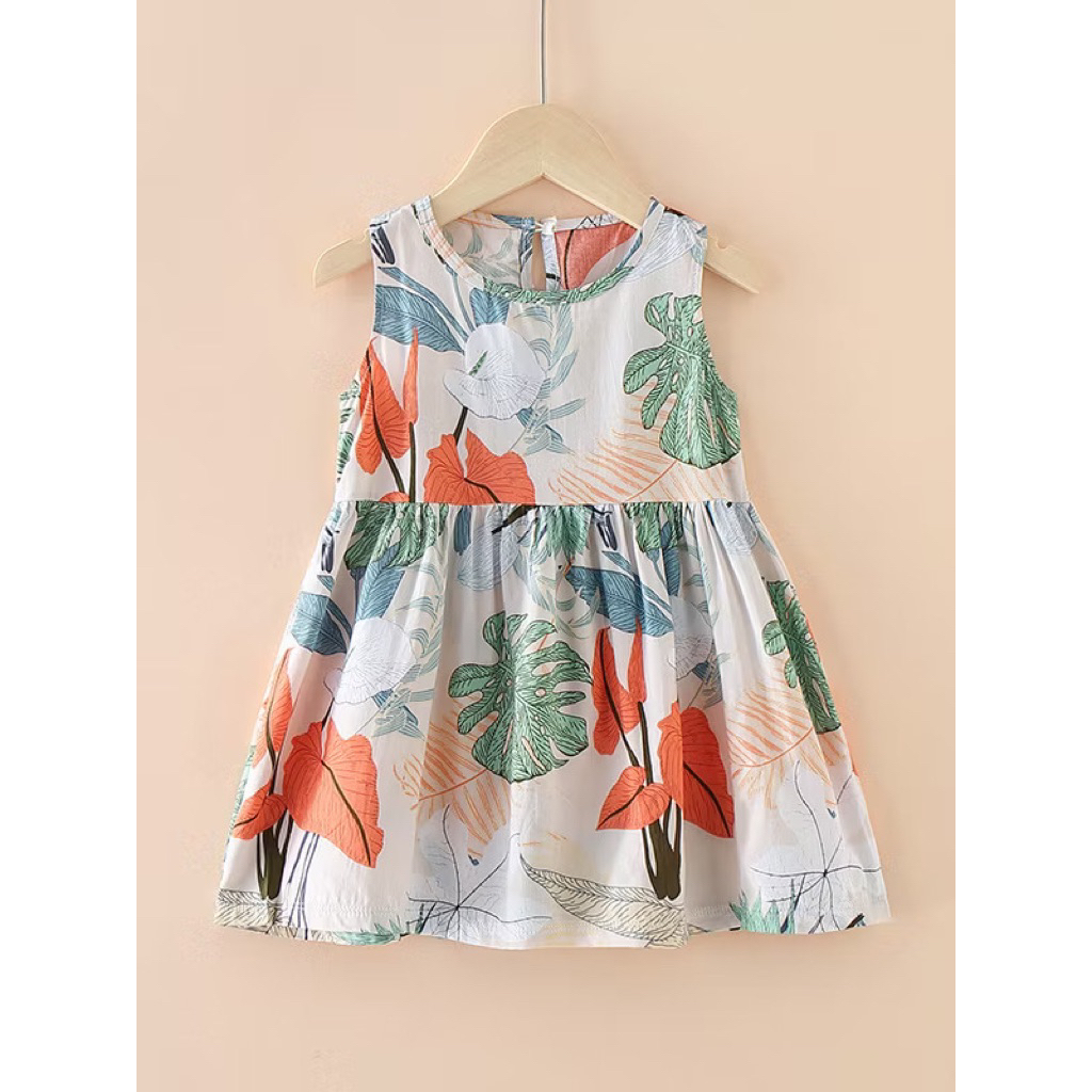 Dress OUJITO Motif Monstera