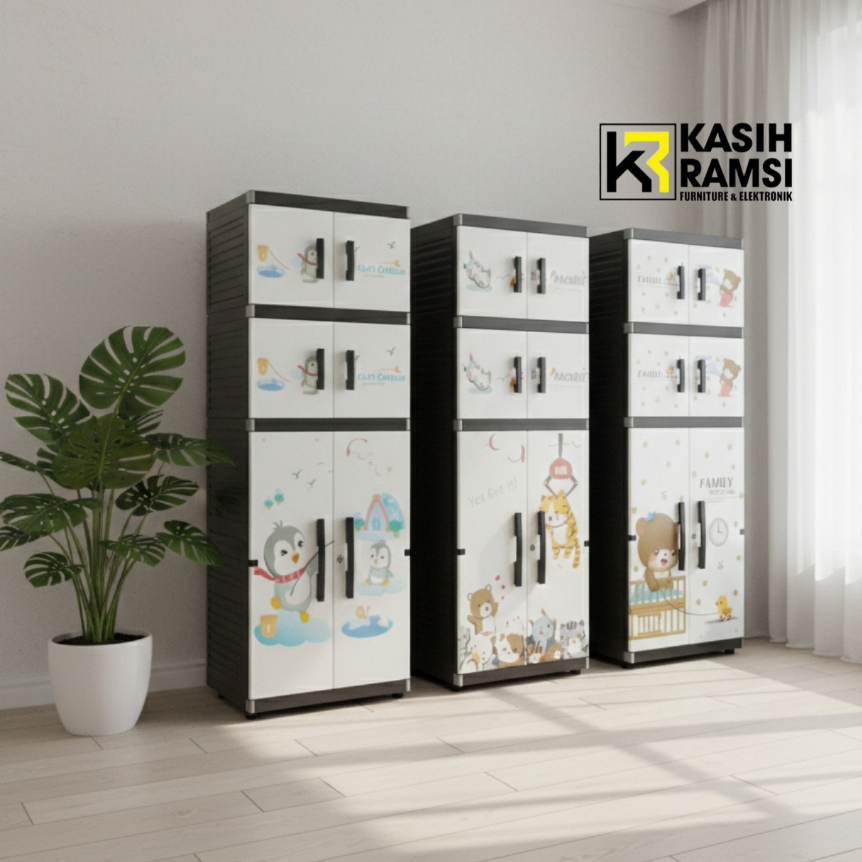 LEMARI PLASTIK MR PLAST GANTUNG JUMBO