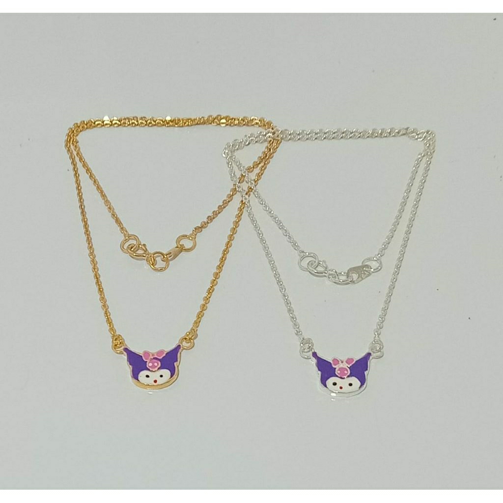 KALUNG ANAK PERAK ASLI KUROMI NORI FANCY ( PERAK SILVER 925 )