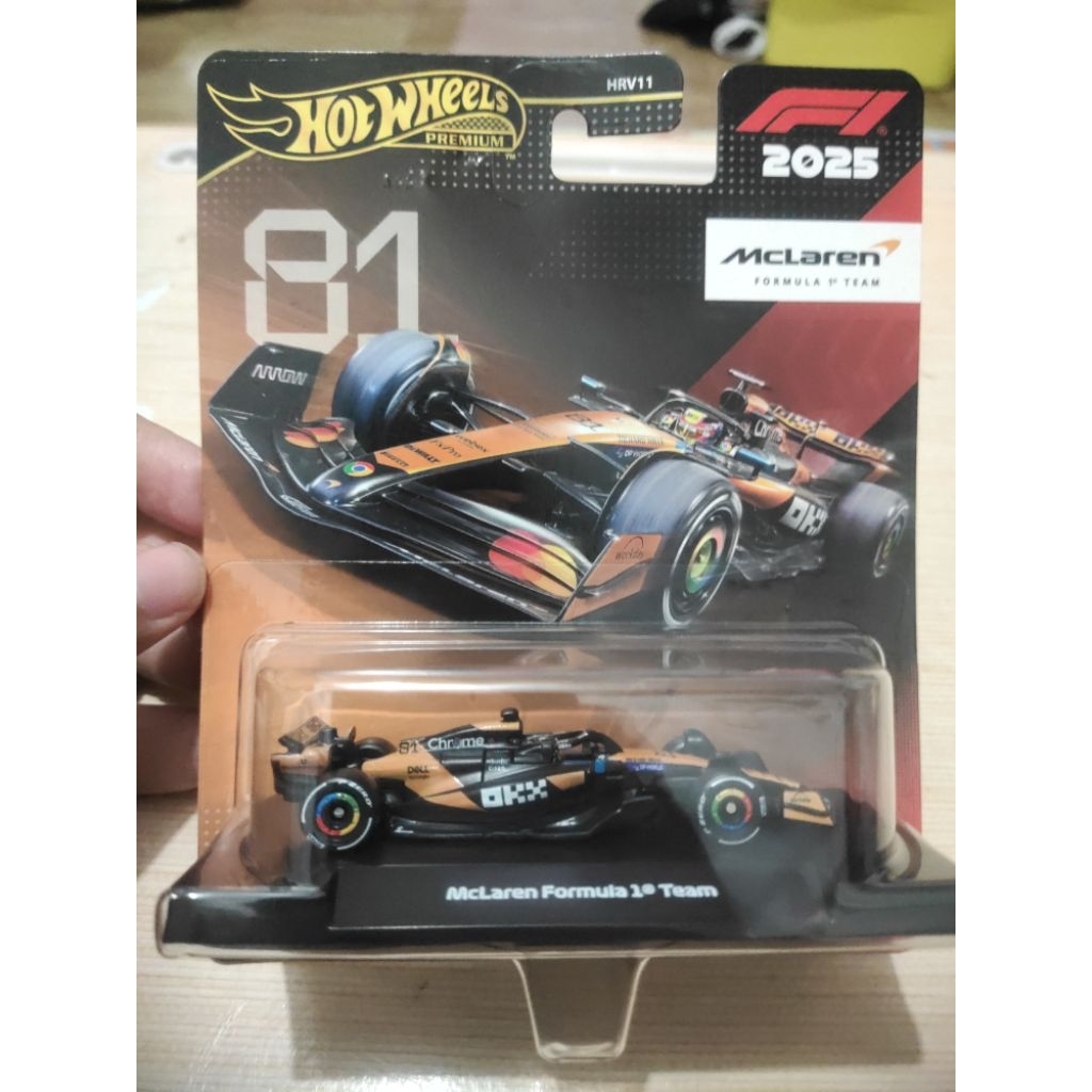 Hotwheels Premium F1 Mclaren