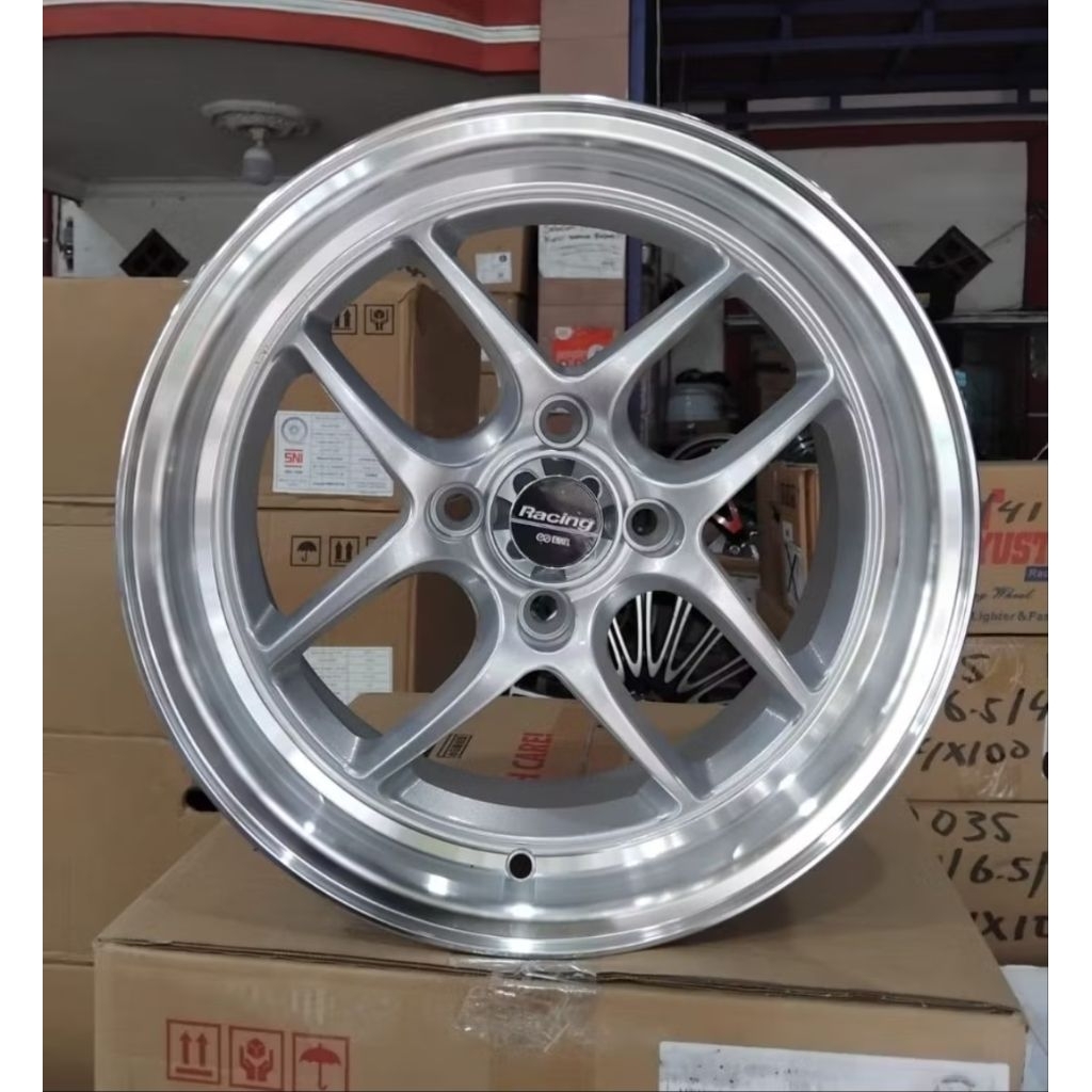 velg mobil ring 15 pcd 4x100 ENKEI TUNING ET 40 velg racing r15 brio mobilio jazz yaris vios city ig