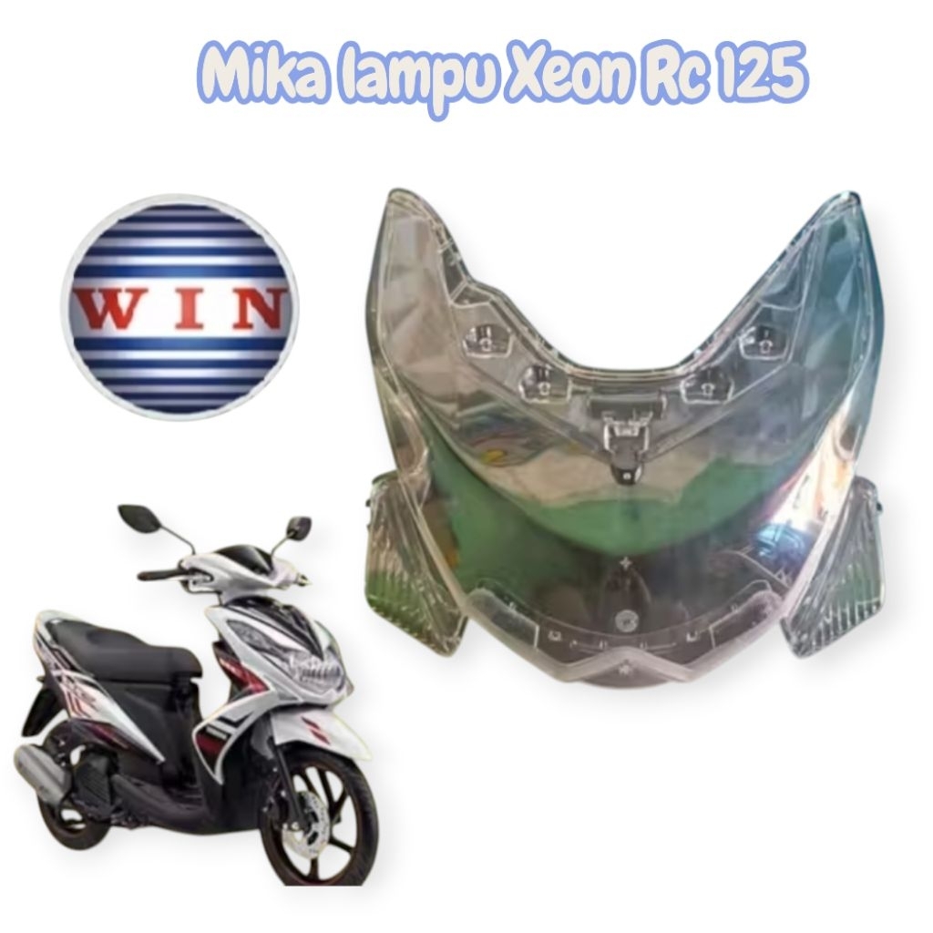 WIN-Kaca mika Reflektor lampu Depan Xeon RC 125