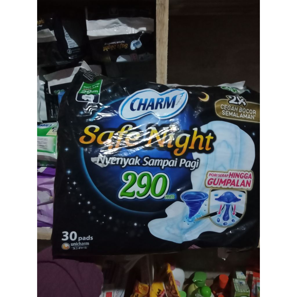 pembalut charm 29cm isi 30