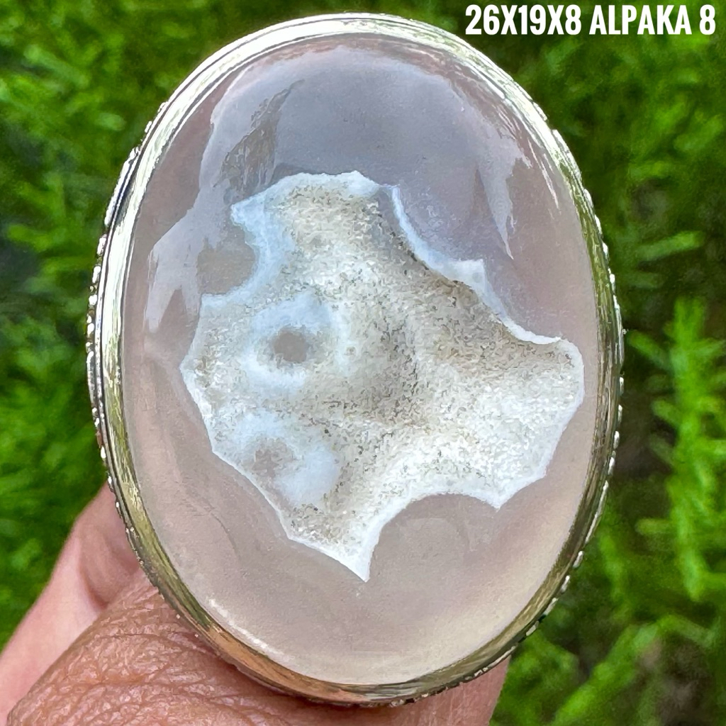 Cincin Batu Akik Natural Baturaja (Asli Alam)
