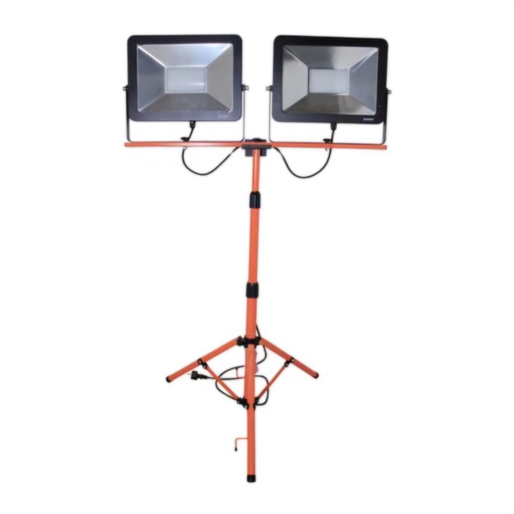 Krisbow Lampu Sorot Lampu Kerja Lampu Tembak Lampu Proyek Portabel Led 50w