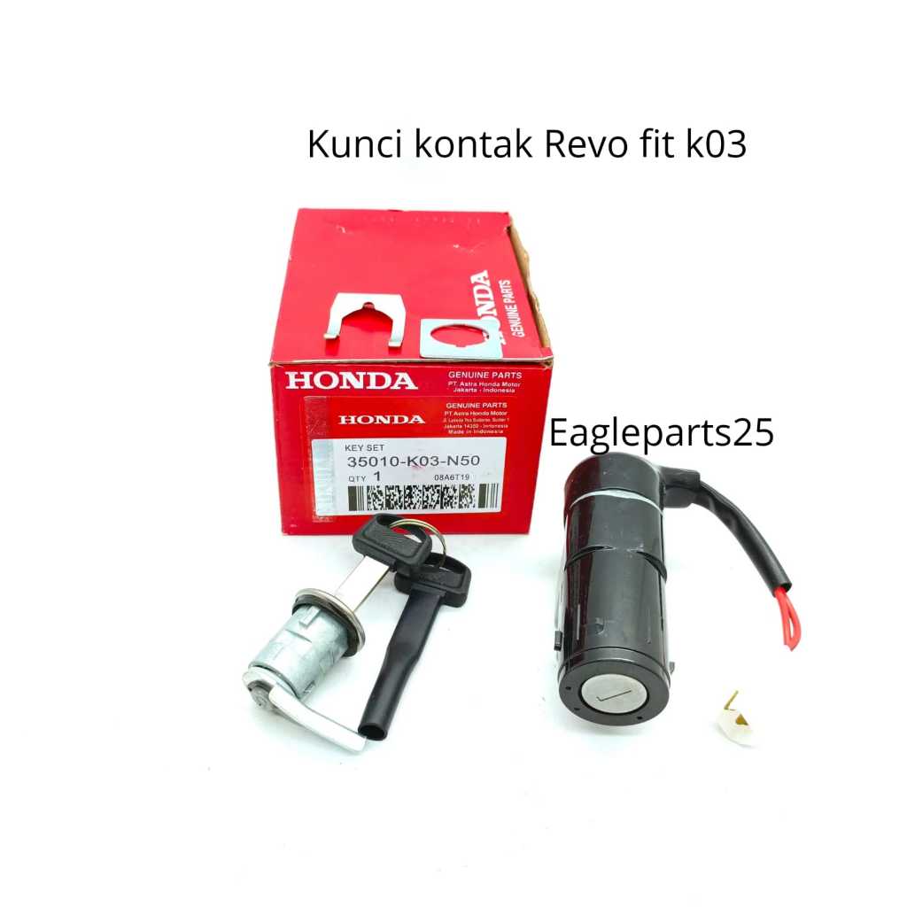 Kunci kontak Revo fit K03 /key set/Revo fit/kunci kontak plus kunci jok motor revo