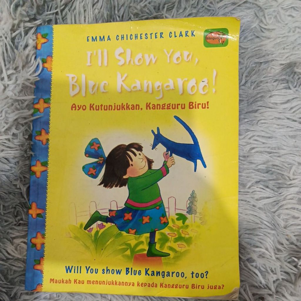 Buku preloved---i'll show you blue kangaroo (eta 10)