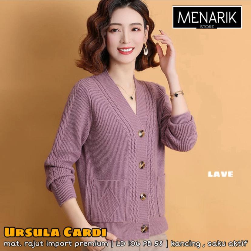 Voya Cardi Rajut Import - Jacket wanita trendy bestseller by Belva /Jetta. outer jumbo