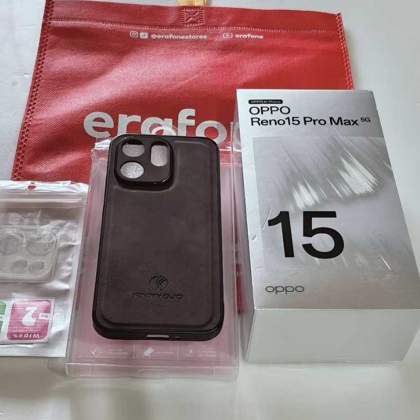 OPPO RENO 15 PRO MAX 12 512GB(BNOB) BARU GRESS GARNIS 1TH