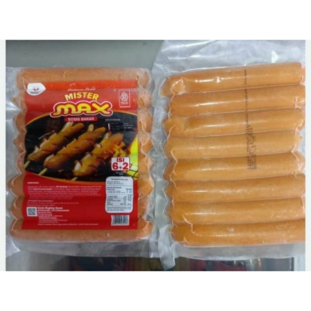 Sosis Bakar Jumbo Max (isi 8)