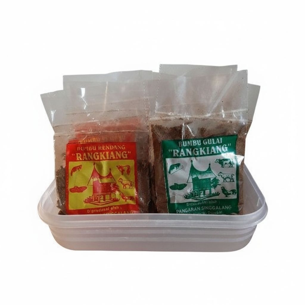 Rangkiang Bumbu Rendang dan Gulai bubuk Asli padang bumbu instant