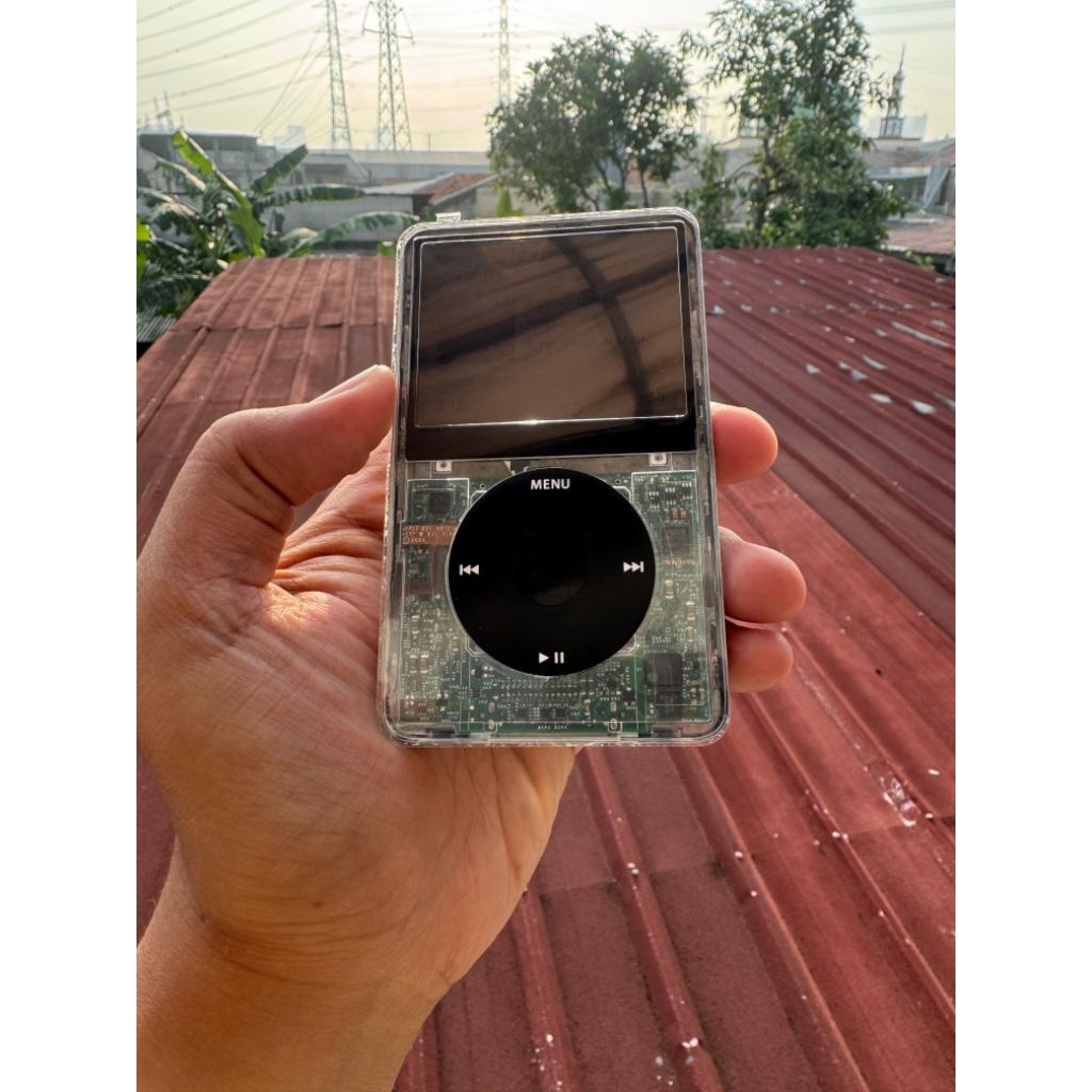 iPod Classic 5th 30gb Transparan