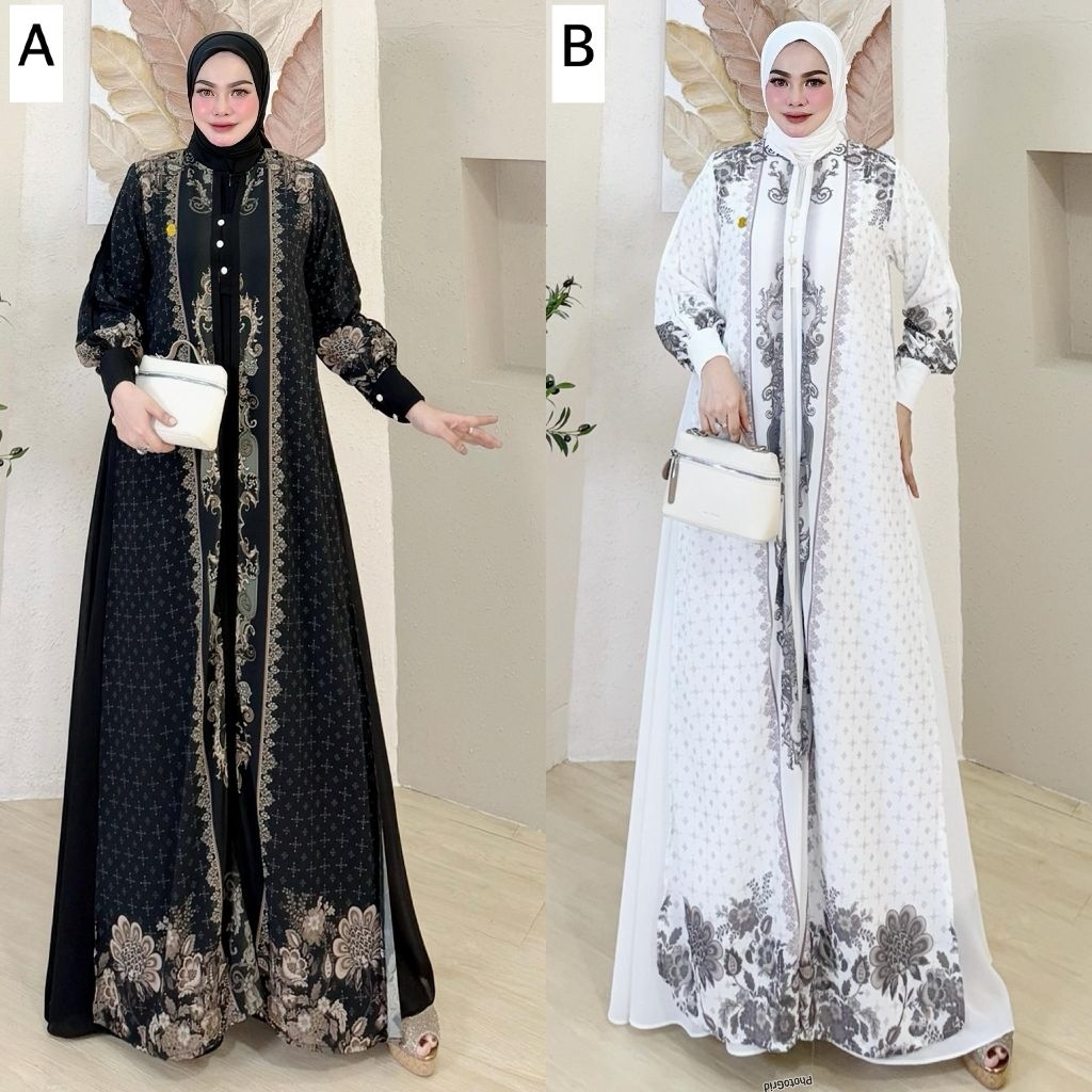 Safitri Dress Set Hijab By Nabil