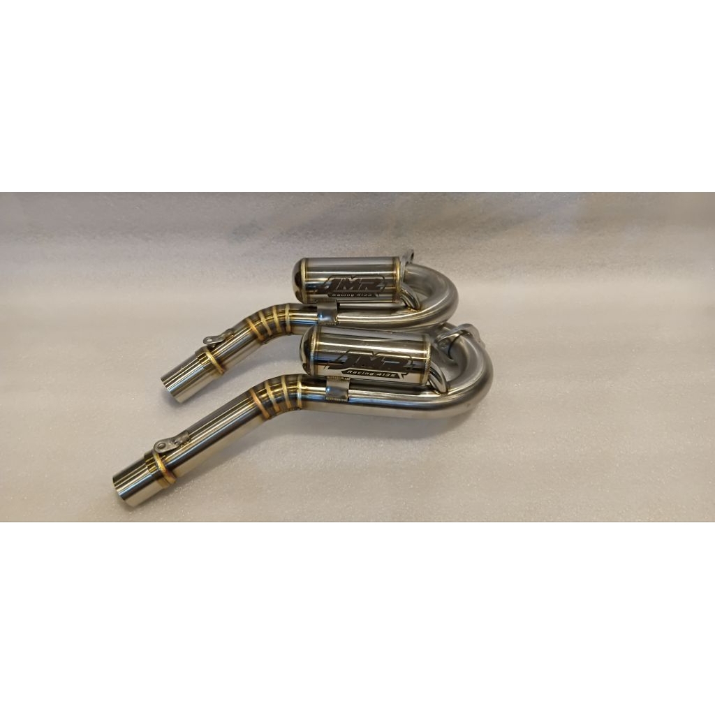 LEHER BENDING MEGABOOM KLX/CRF KHUSUS UPGRADE KNALPOT JMR RACING 4135