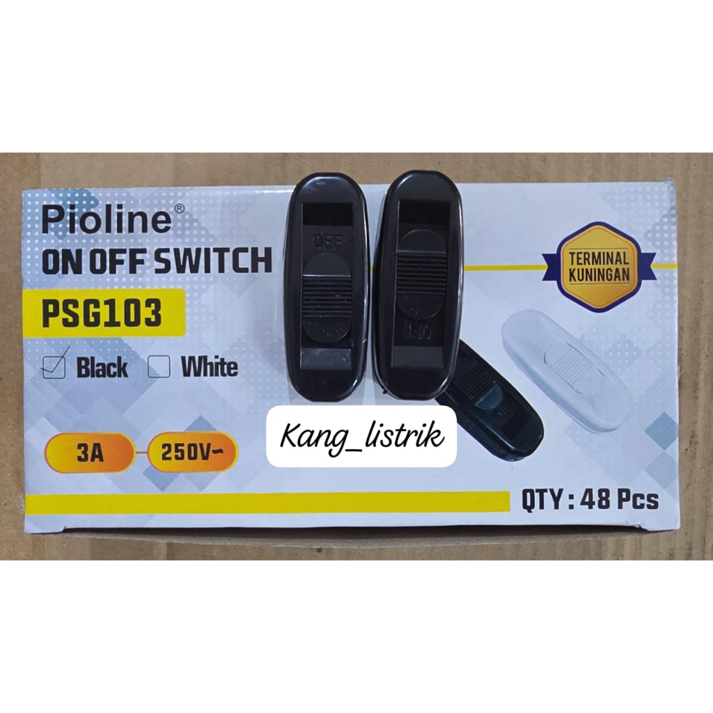 Saklar Gantung Geser Pioline PSG103