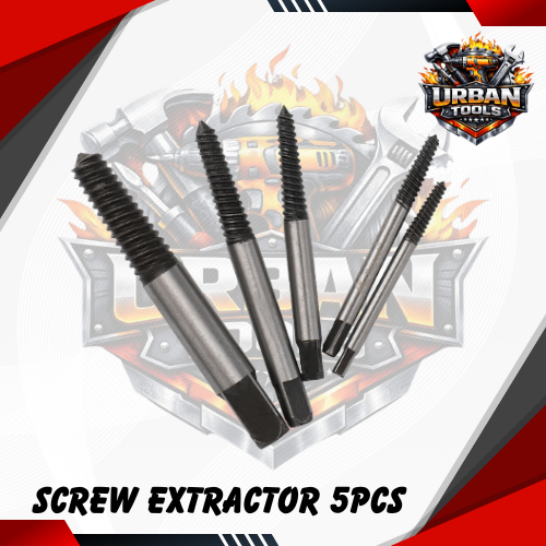 Kapusi Screw Extractor 5pcs /Mata Pembuka Baut Patah 5pcs K-3687