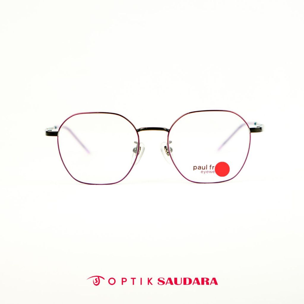 Optik Saudara - Kacamata Wanita Model Semi Bulat Kekinian F PFF8298 3520 49