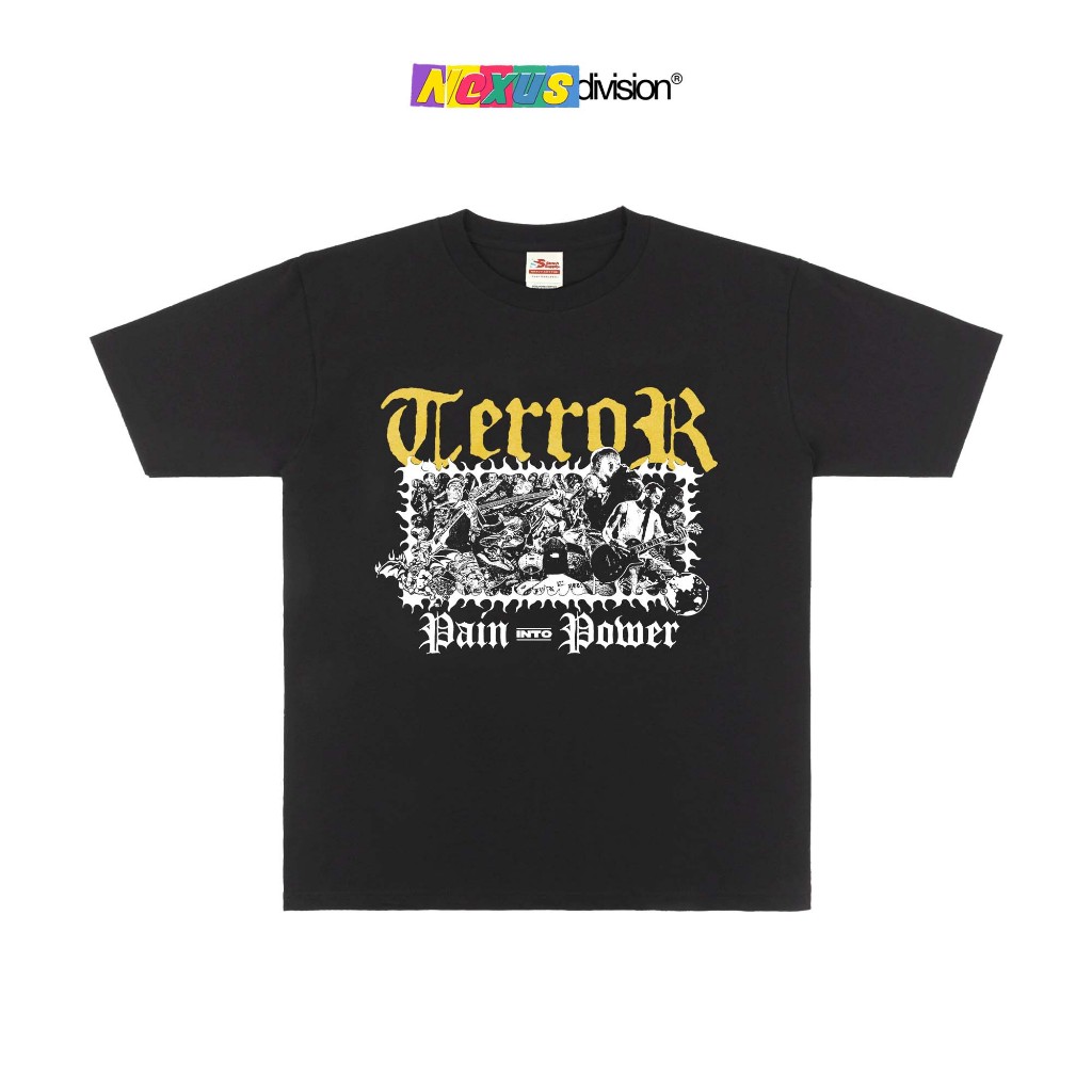 TERROR - TERROR HARDCORE Tshirt Black - Kaos Band Heavy Weight 16s