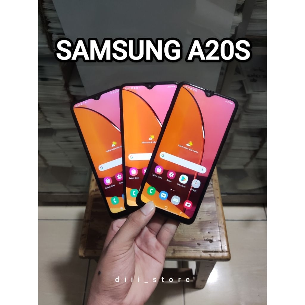 SAMSUNG A20S 3/32 GB DUAL SIM 4G LTE SECOND NORMAL SIAP PAKAI
