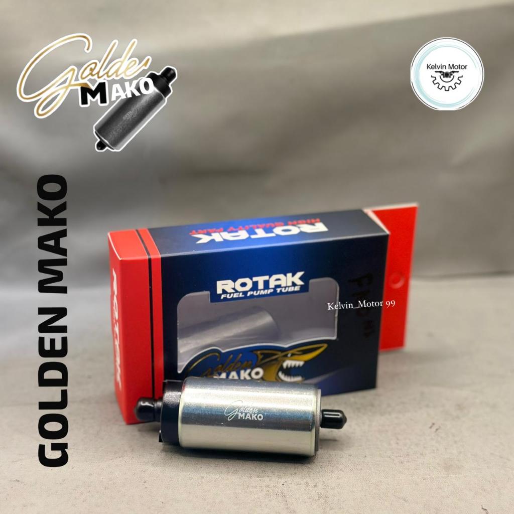 Rotak Fuel Pump Golden Mako Pompa Bensin Beat Vario Scoopy 110 125  Fi ESP Techno KodePart K64 K81 G